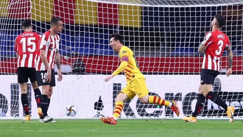 Messi la rompió y Barcelona gritó campeón en la Copa del Rey: