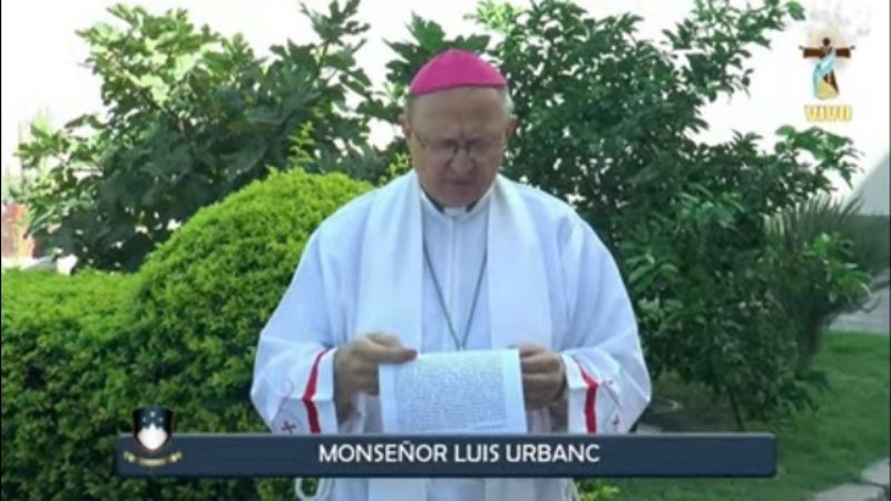 Miles de fieles vivieron desde sus hogares  el emotivo paso de la Virgen del Valle