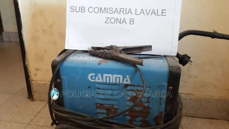 Compró una soldadora que era robada y la devolvió a la policía