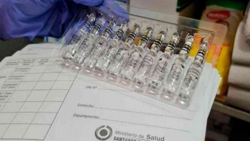 Cuatro detenidos por el robo de vacunas en Santiago del Estero