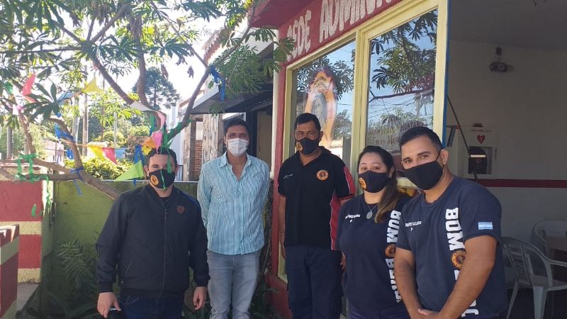 Los Bomberos Voluntarios de FME cumplen un año más al servicio