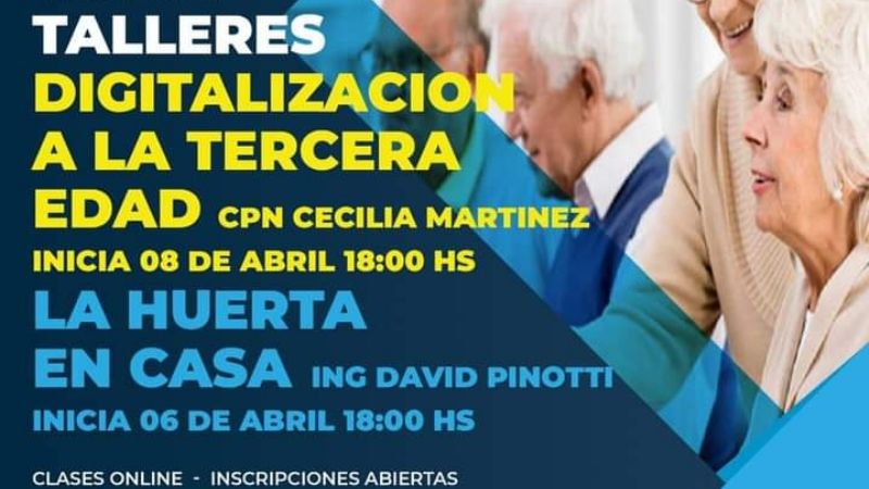 Talleres para adultos mayores