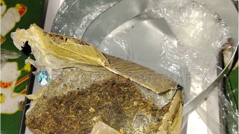Detienen a un hombre con 260 gr. de marihuana en Belén