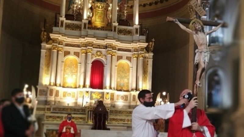 Celebración de la Pasión del Señor en la Catedral