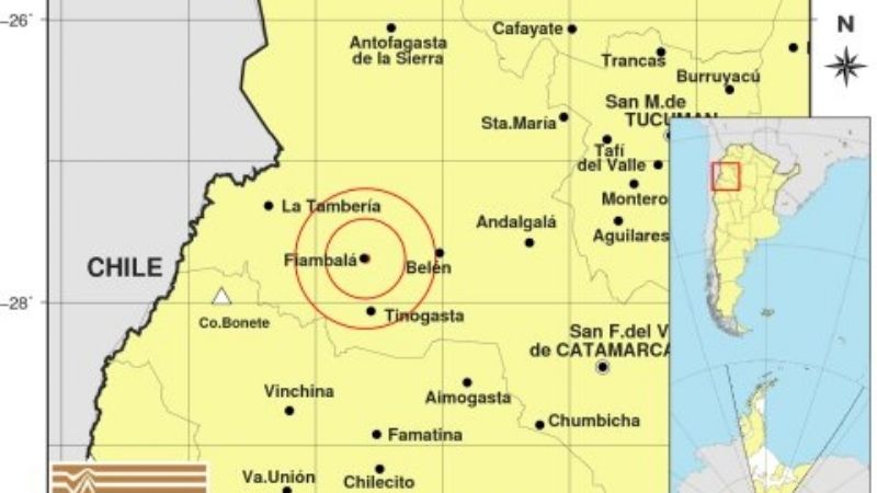 Dos temblores en las últimas horas