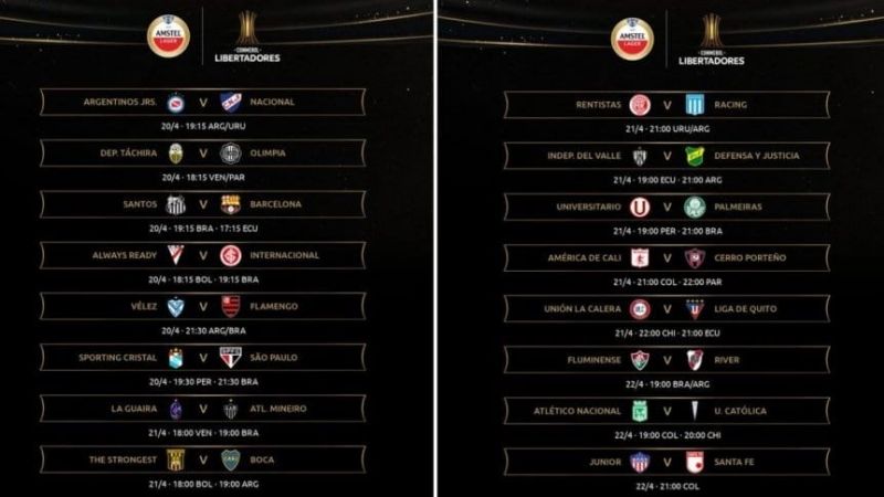 Fútbol recargado por las copas Libertadores y Sudamericana