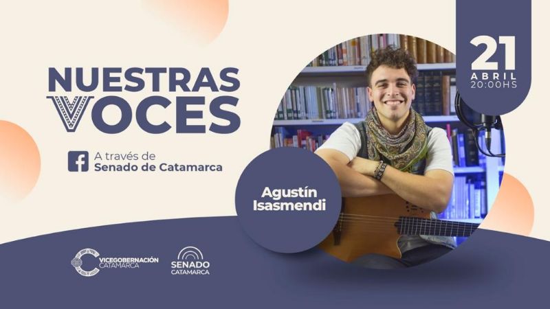 Agustín Isasmendi en el segundo episodio de “Nuestras voces”