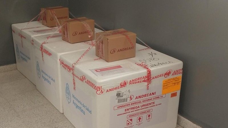 Llegan a Catamarca 6 mil dosis de la Sputnik V