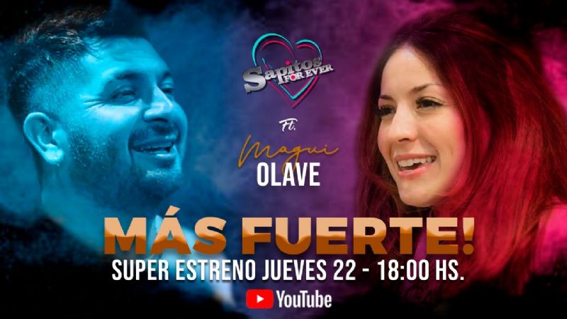 Sapitos presenta "Más fuerte" junto a Magui Olave