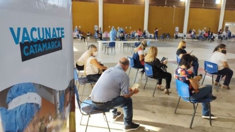 Avanza la vacunación en el Nodo Predio Ferial