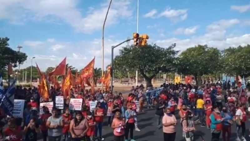 Eco en Catamarca de jornada nacional de lucha por la crisis