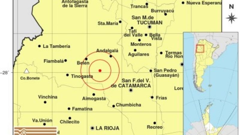 Varios temblores en las últimas horas