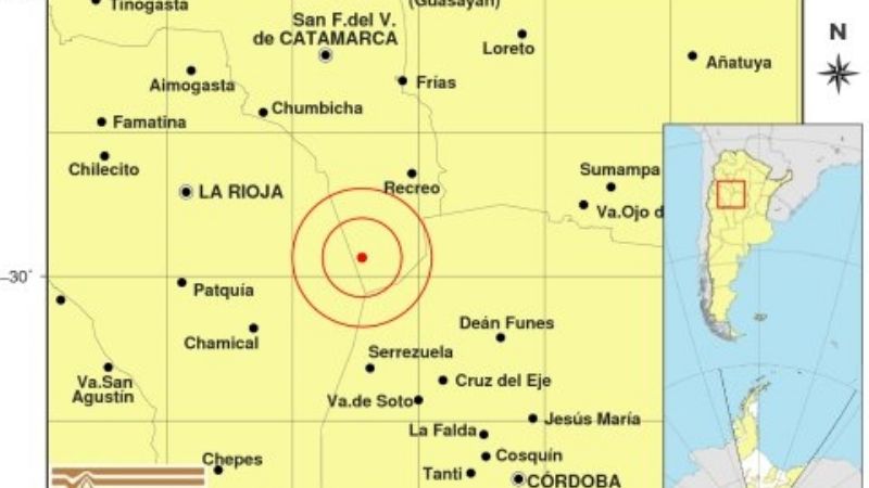 Varios temblores en las últimas horas