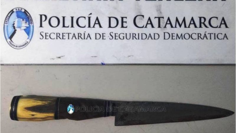 Mujer ingresó a la casa de su ex con un puñal