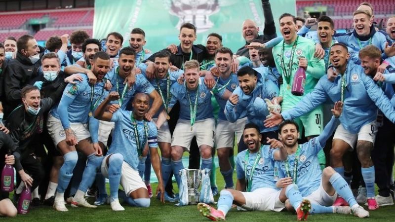 El Manchester City campeón de la Copa de la Liga
