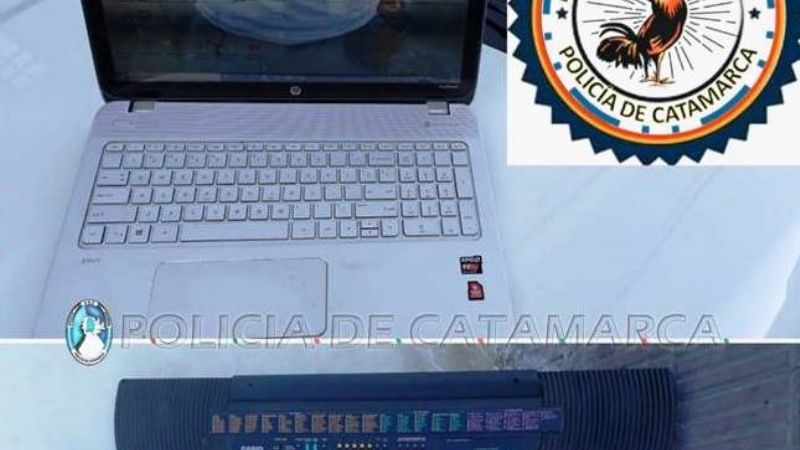 Recuperan la notebook con la tesis doctoral de un becado del Conicet