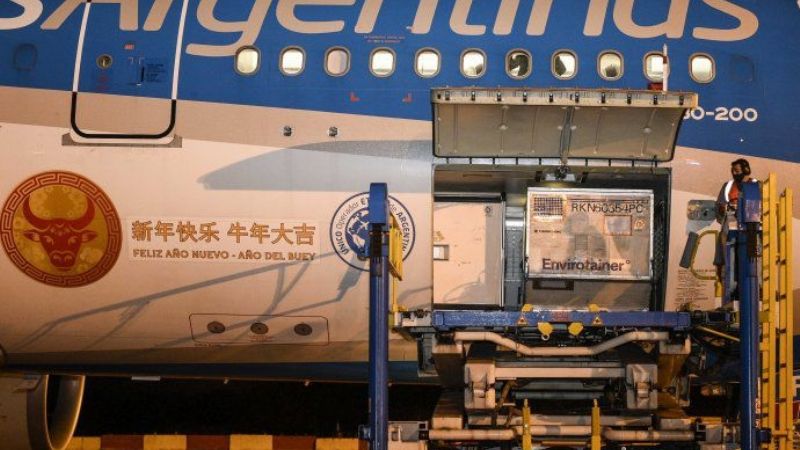 Argentina llegará a los 10 millones de vacunas