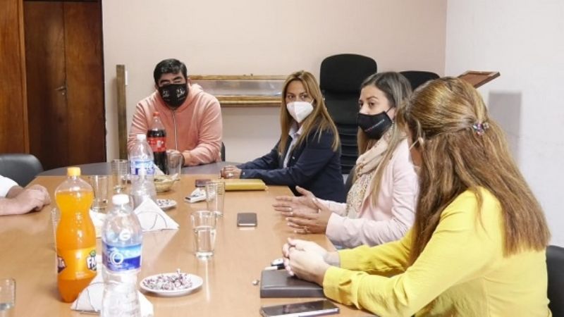 Paulón recibió a funcionaria provincial de Turismo