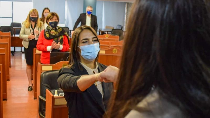 Asumió Jimena Moreno como diputada