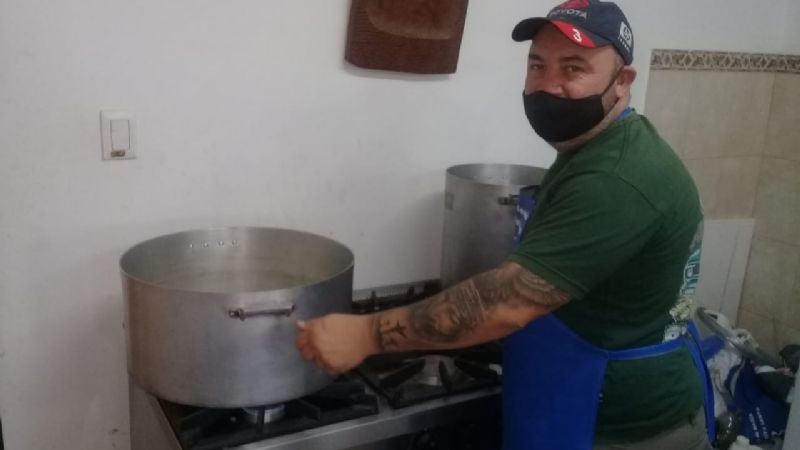 Los Cocineros de María celebraron su primer año de servicio