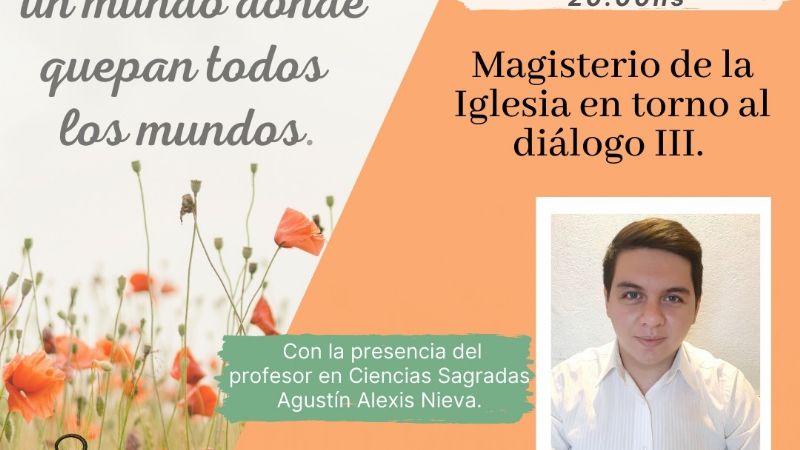 Continúa el ciclo de charlas sobre Diálogo Ecuménico e Interreligioso