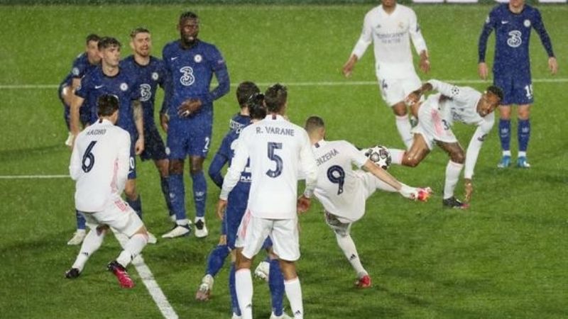 Real Madrid y Chelsea empataron 1 a 1, en España