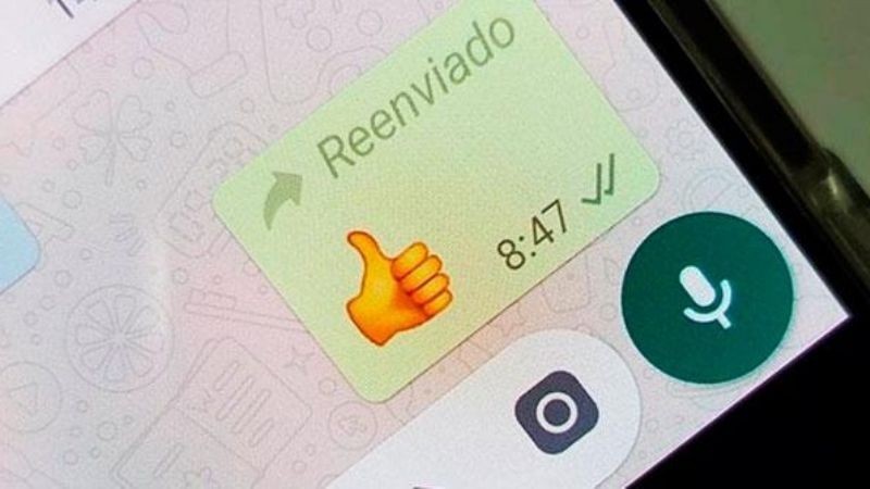 Cómo ocultar "reenviado" en WhatsApp