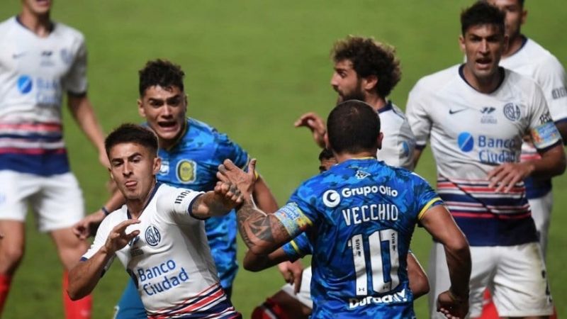 Central-San Lorenzo en un cruce por la Sudamericana