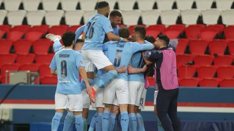 El City venció 2-1 al PSG, en París, por la “semi” de Champions