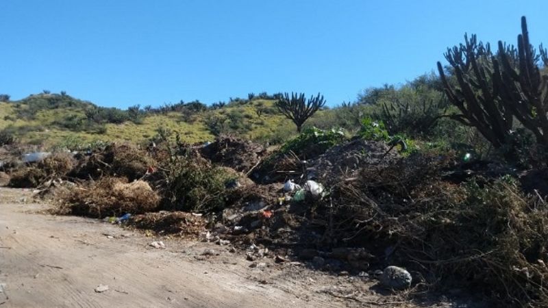 Triste: sitio de gran valor histórico, convertido en basural