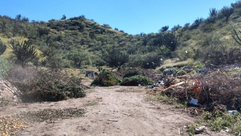 Triste: sitio de gran valor histórico, convertido en basural