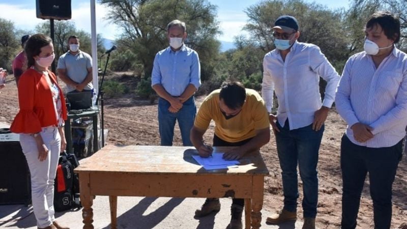 Tinogasta tendrá su planta depuradora de efluentes cloacales