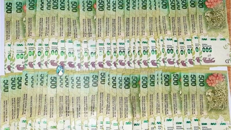 La policía recuperó $42.000