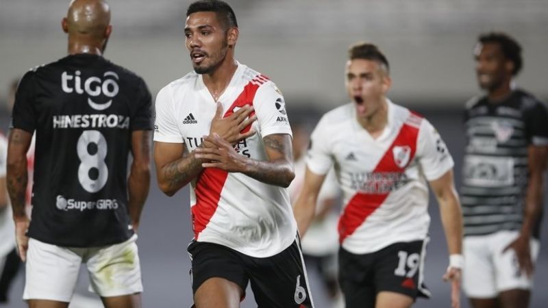 River superó a Juniors y lidera su grupo en la Libertadores