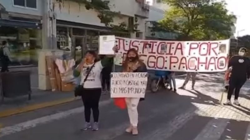 Renovado pedido de justicia por Diego Pachao