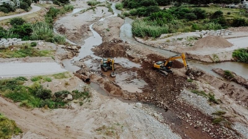 Habilitarán provisoriamente el badén del Camino de la Virgen