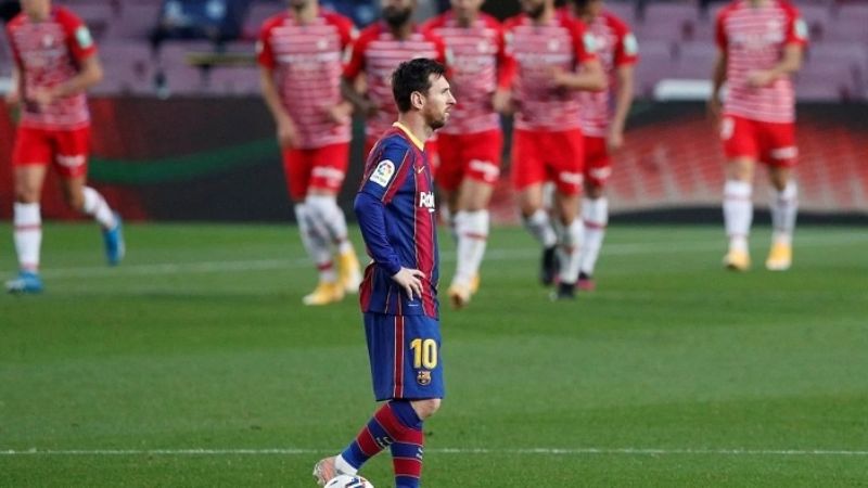 Barcelona perdió con Granada y le dejó la cima al Atlético