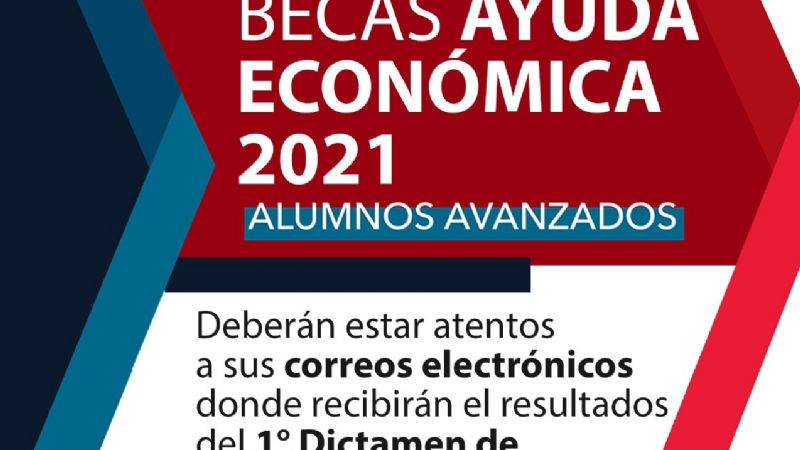 Primer dictamen de Becas de Ayuda Económica