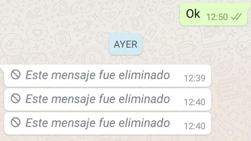 ¿Cómo ver los mensajes eliminados en WhatsApp?