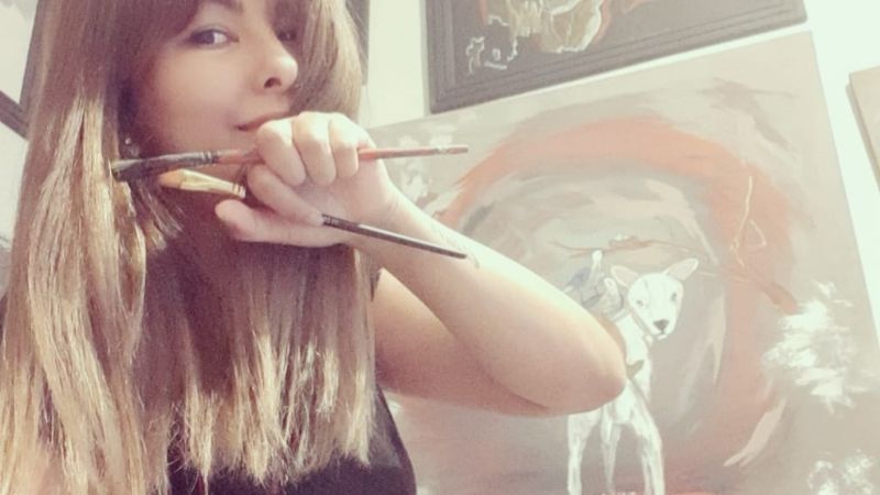 Artista catamarqueña seleccionada en París