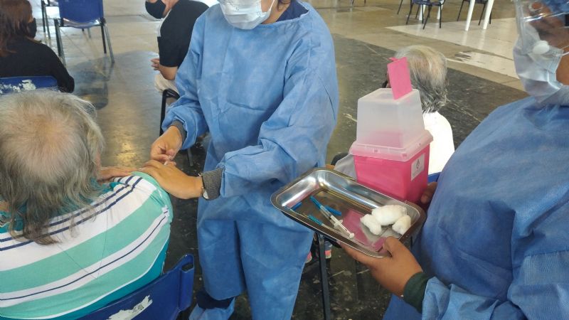 Avanza el cronograma de vacunación