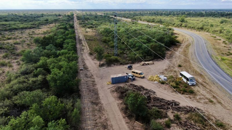 Avanzan las obras de recuperación de vías ferroviarias en Recreo