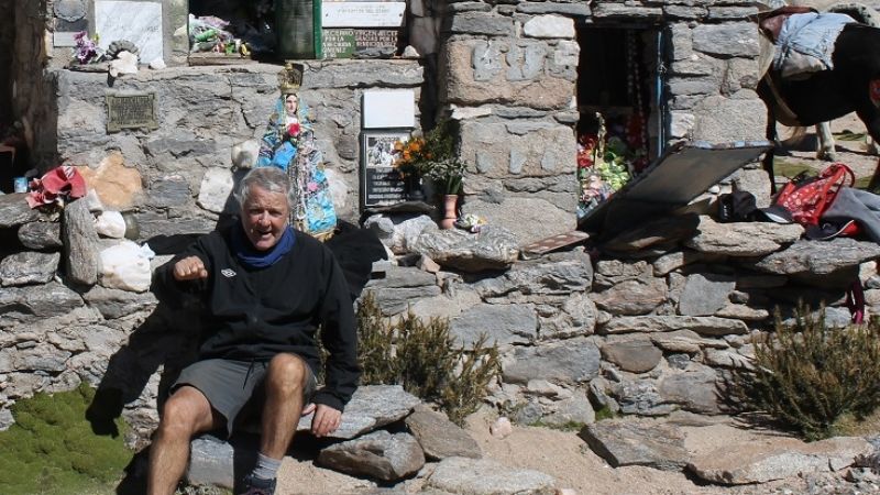 El “gracias” a la Virgen del Cerro, en los Altos de Arena