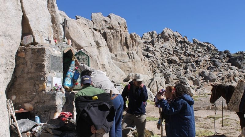 El “gracias” a la Virgen del Cerro, en los Altos de Arena