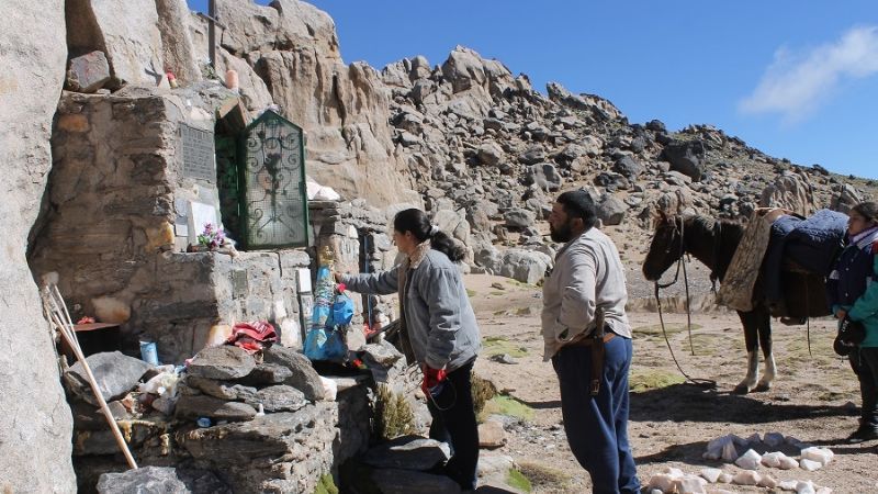 El “gracias” a la Virgen del Cerro, en los Altos de Arena