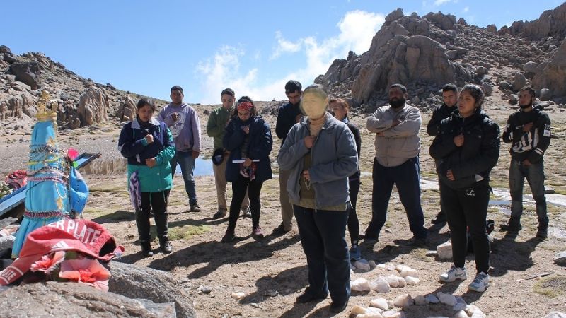 El “gracias” a la Virgen del Cerro, en los Altos de Arena