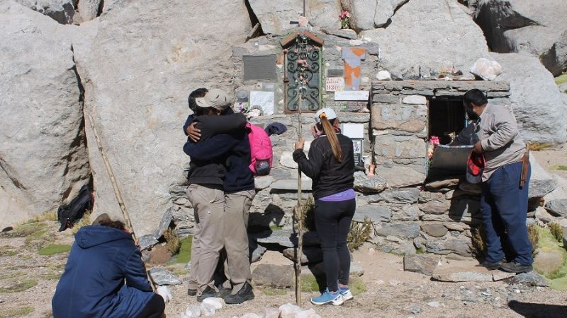 El “gracias” a la Virgen del Cerro, en los Altos de Arena