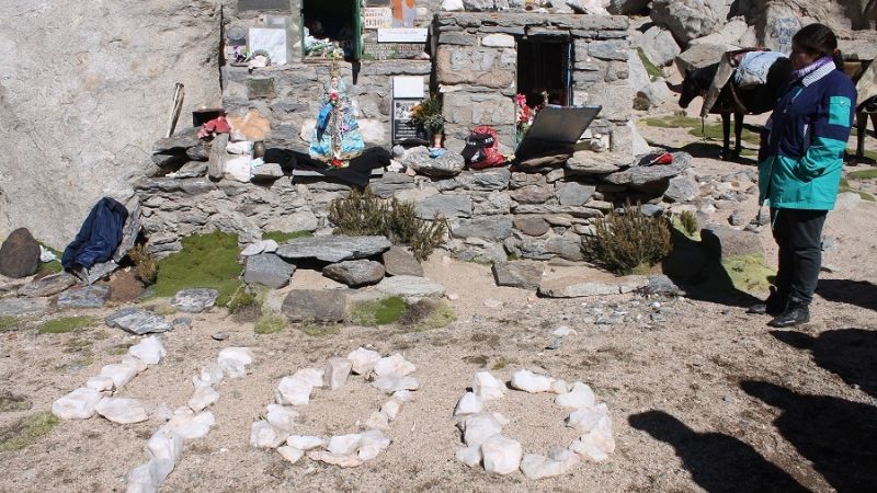 El “gracias” a la Virgen del Cerro, en los Altos de Arena