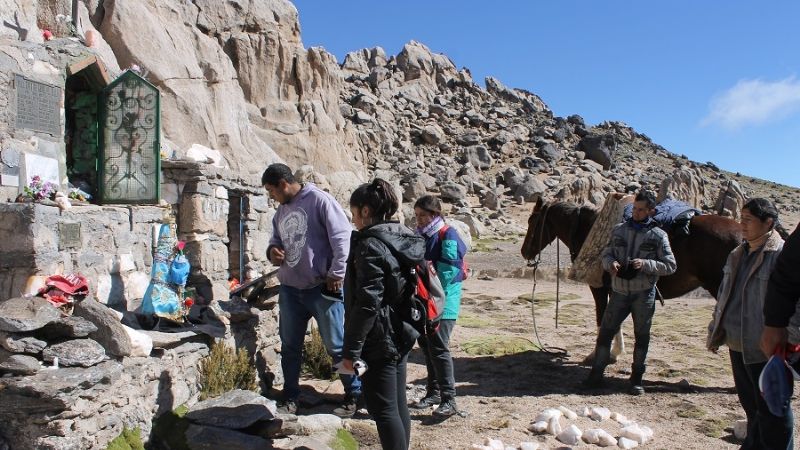 El “gracias” a la Virgen del Cerro, en los Altos de Arena