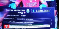 EL PASE a 8vos. y el cheque de 1.480.000 en las manos de Armani.
